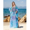 thumbnail image 2 of Sunforyou Caftans Plus size Loungewear Kaftan Dresses Lightweight moo moos for women, 2 of 5