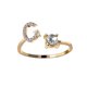 thumbnail image 1 of Exquisita moda 26 alfabeto inglés estilo anillo carta moda anillo de cobre Wmkox8yii fajkfhkj1301, 1 of 3