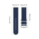 thumbnail image 5 of Correas de reloj para BIOCERAMI, correas de repuesto compatibles con correas de repuesto para correas de reloj con correa de lona con anillo BIOCERAMIC Experiencia incomparable, 5 of 7