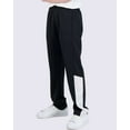 thumbnail image 2 of Real Essentials 3 Pack: Boys' Tricot Open Bottom Fleece-Lined Sweatpants with Pockets, 2 of 7