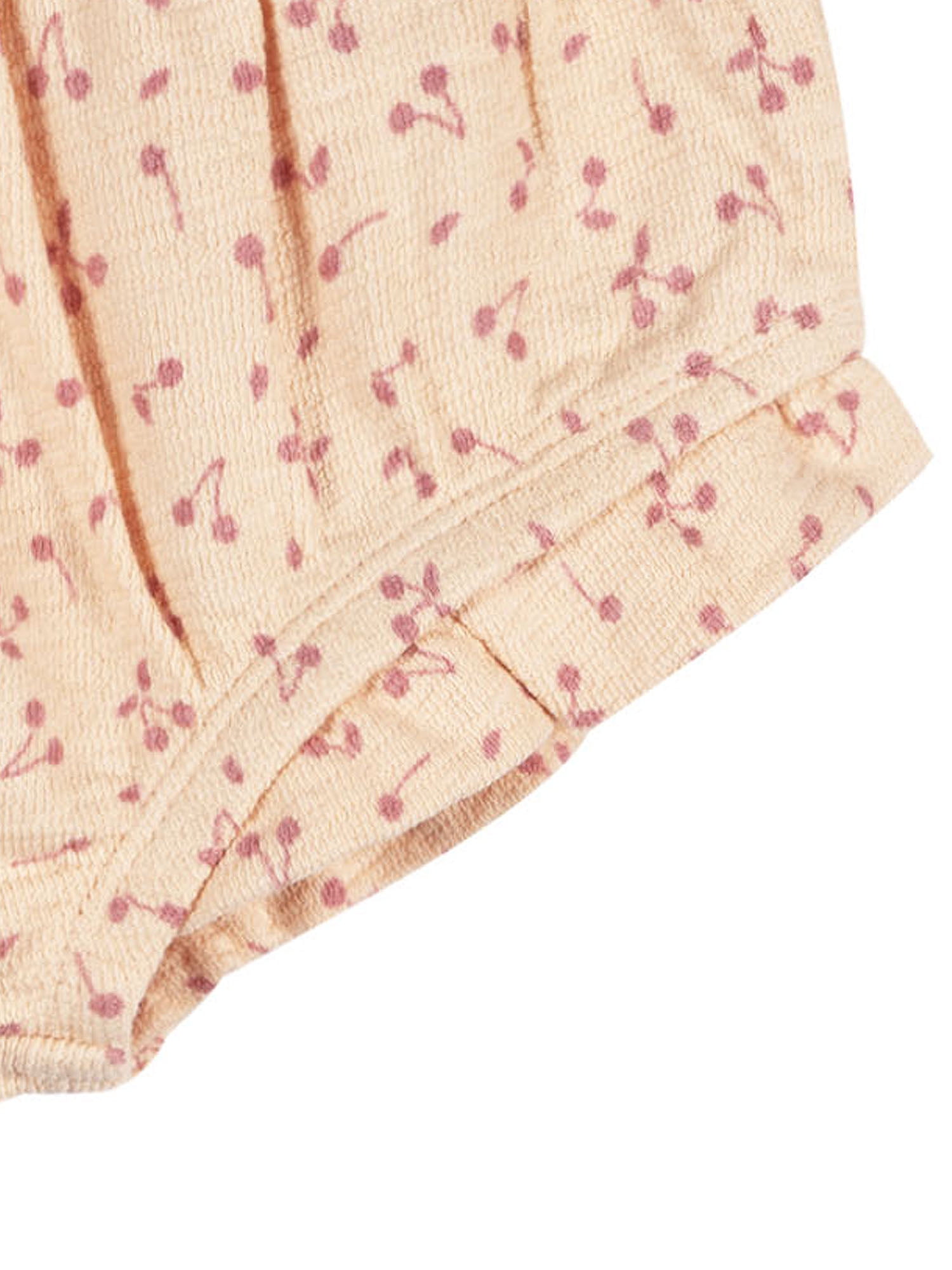 Modern Moments by Gerber Baby Girl Organic Bloomer with Ruffles, Sizes 0/3 Months - 24 Months