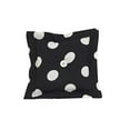thumbnail image 1 of Cotton Tale PYDP Cotton Designs Black Dot Decor Pillow, Poppy, 1 of 1