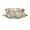 Brown, variant on 2 Pack Glass Fruit Bowls, Vegetable Fruit Plate for Kitchen Counter Table, Modern Creative Stylish Candy Dish, Decorative Fruit Bowls for Home, Table Centerpieces