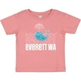 thumbnail image 3 of Inktastic Everett Washington Whale Watching Boys or Girls Baby T-Shirt, 3 of 5