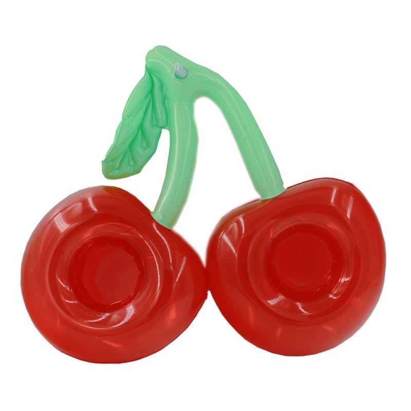 Inflatable Cherry Drink Holder Red Floating Cup Hot Tub Swimming Pool Party Gift 