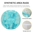 thumbnail image 5 of Soft Plush Rugs Fluffy Shaggy Round Area Rug Tie Dye Carpet Colorful Rug Anti-skid Floor Mat Decor for Living Room Bedroom Playing Room, 5 of 7