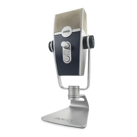 AKG Pro Audio Lyra Ultra-HD USB C Microphone for Recording, Streaming, Gaming, Podcasting, ASMR on PC and Mac, Condenser Mic for Laptop or Computer,