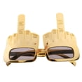 thumbnail image 2 of Novedad Gafas De Sol Con Gesto De Dedo Medio Flip The Bird Party Gafas 2 Sunnimix Gafas de sol divertidas del dedo medio, 2 of 8