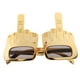 thumbnail image 2 of Gafas de Sol Sunnimix Gesto de Dedo Medio Dorado, 2 of 8
