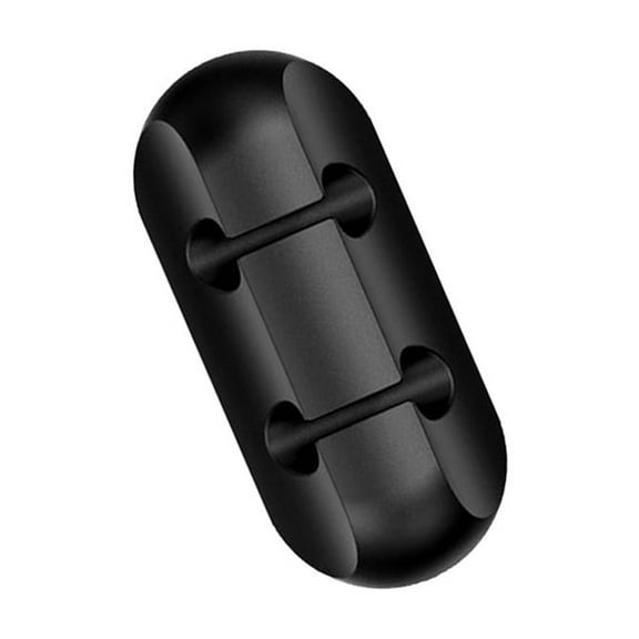MOQIN Cable Clips, Adhesive Cord Holders for Cables, Black Cord Organizer Adhesive Cord Management Wire Holder for Organizing Phones Chargers Desk Nightstand Car