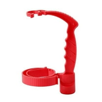 Shoreew Beverage Handle with Bottle Opener Adjustable Bottled Drink Carrier Grip Pouring Handle Reusable Cola Soda Water Bottle Plastic Grab Handle