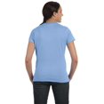 thumbnail image 3 of Hanes Ladies' 4.5 oz., 100% Ringspun Cotton nano-T T-Shirt - SL04, 3 of 4
