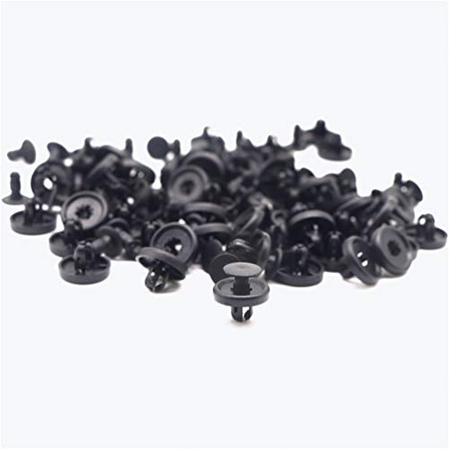Lantee 50 Pcs Front Fender Liner Push-Type Retainer Clips for Toyota 90467-10183 & GM 88970767