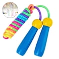 thumbnail image 2 of Corde à Sauter pour Enfants, Corde à Sauter en Polyester Réglable de 2,4 m avec Poignée en Bois pour Garçons et Filles, Mise en Forme, Exercice Extérieur, 2 of 8