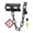 9.96″ Chain Length - Black, variant on Door Chain Lock 7.79″ Chain Length - Black Steel Security Guard