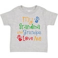 thumbnail image 3 of Inktastic My Grandma and Grandpa Love Me Boys or Girls Toddler T-Shirt, 3 of 5