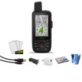 thumbnail image 1 of Garmin Navegador de Mano y Comunicador Satelital GPSMAP 66i 010-02088-01 Paquete con Kit de Limpieza + Adaptador USB + Más, 1 of 8