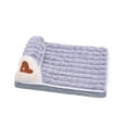 thumbnail image 1 of QualitChoice Elastic Cat Bed Mat Anti Slip Bottom For Health Caring Caring For Pets Cervical Vertebrae. Bottom Light gray m:60*40CM, 1 of 6