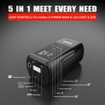 thumbnail image 5 of Jump Starter with Air Compressor, 1000A 12V Jump Box for 5.0L Gas or Up to 3.5L Diesel Car Battery, 150PSl Digital Tire Inflator with Emergency Light, Jumper Cables, 5 of 9
