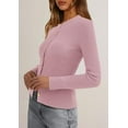 thumbnail image 4 of PRETTYGARDEN Womens Fall Cardigan Sweaters Lightweight Long Sleeve Button up Ribbed Knit Tops Winter Fashion Clothes, 4 of 10