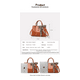thumbnail image 3 of Bolso De Mano De Tres Piezas Con Estampado De Cocodrilo Rojo Malubero Malu1816, 3 of 3