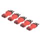 thumbnail image 5 of Conector de batería RC, 5 piezas Adaptador de batería en T Adaptador de batería de automóvil RC Adaptador de batería en T Rendimiento potente, 5 of 12
