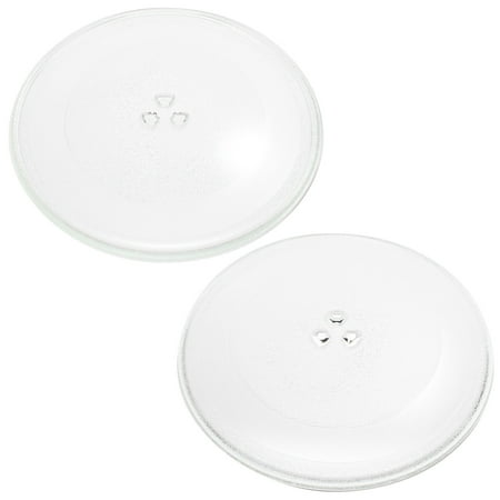 

2-Pack Replacement LG / Goldstar MF1561JS Microwave Glass Plate - Compatible LG / Goldstar 1B71961F Microwave Glass Turntable Tray - 12 3/4 (325mm)