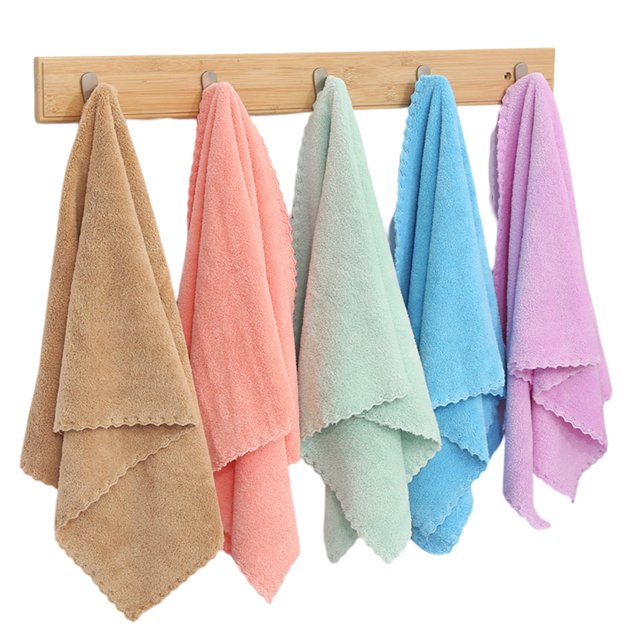 Paquete de 10 paños de cocina, paños de cocina reutilizables sin olor, paños de cocina de primera calidad, paños de limpieza de vellón de coral súper absorbentes, antiadherentes, lavables con aceite,