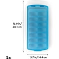 thumbnail image 2 of Good Grips No-Spill Ice Cube Tray (Pack of 2), 2 of 5