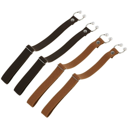 

HERFIER 2 Pairs High Heel Straps Detachable Shoelaces Anti-Slip Accessories for Ladies 8.65x0.39x0.39in