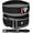 Gray, variant on RDX Weight Lifting Belt, 6 Inch Curved Padded Back Lumbar Support, Functional Fitness Strength Training, Core Exercise Workout Bodybuilding Powerlifting Deadlifts Squats, Home Gym Equipment