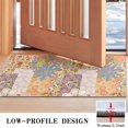 thumbnail image 3 of Pioneer Flower Floral Print Pattern Door Rugs,Washable Non Slip Door Mats Indoor,Decorative Door Mats,Entry Mat Indoor for Entrance,Bedroom,Kitchen,Bathroom,17"x30", 3 of 6