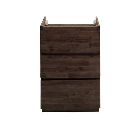 Floor Standing Vanity Unit - Fresca Formosa Floor Standing 23'' Single Bathroom Vanity Base Only