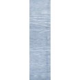 thumbnail image 2 of Bashian R129-LBL-2.6X8-HG238 Bashian Greenwich Collection Contemporary Wool & Viscose Hand Tufted Area Rug, Light Blue - 2 ft. 6 in. x 8 ft., 2 of 4
