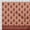 Peach, variant on Soimoi Crepe Silk Fabric Geometric,Leaves & Floral Panel Decor Fabric Printed Yard 42 Inch Wide