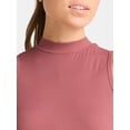 thumbnail image 5 of Avia Women's Ribbed Mock Neck Tank Top, Sizes XS-XXXL, 5 of 5