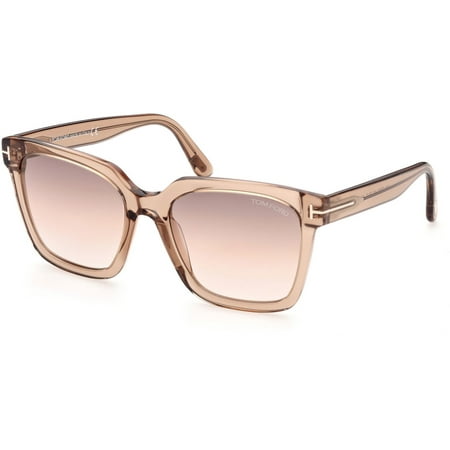 UPC 889214297709 product image for Sunglasses Tom Ford FT 0952 Selby 45G Shiny Rose Champagne / Gradient Browntosan | upcitemdb.com