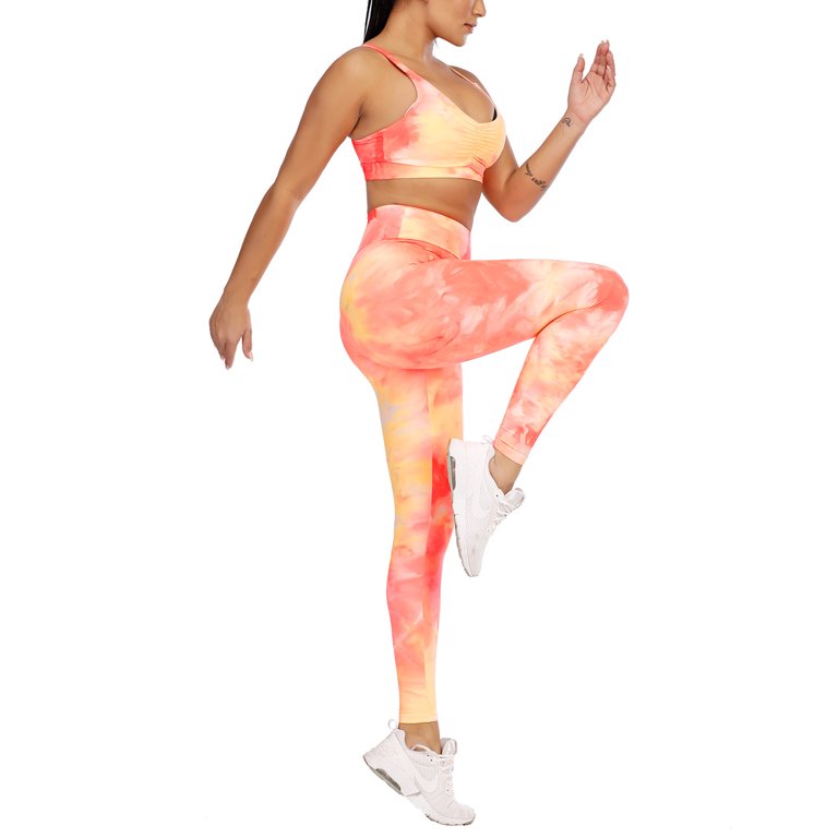 HAPIMO Sales Women's Tie Dye Yoga Pants High Waist Tummy Control Workout  Pants Hip Lift Tights Stretch Athletic Slimming Running Yoga Leggings for  Women Navy XL 