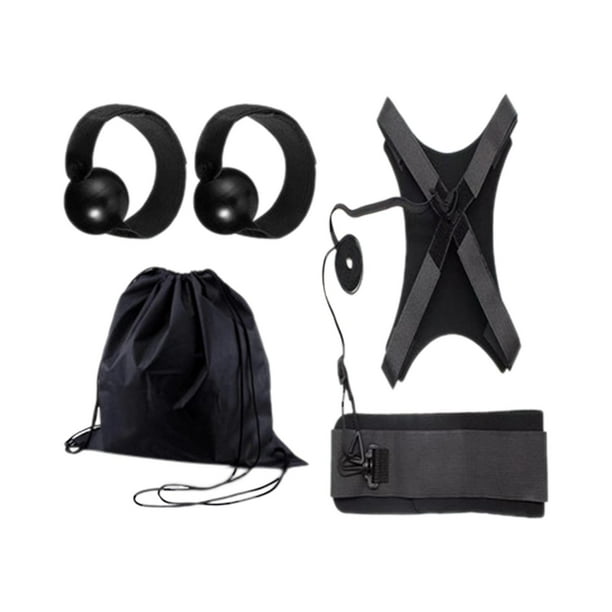 Equipo de entrenamiento de voleibol perfke práctica en solitario Conjunto negro