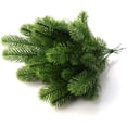 thumbnail image 1 of Ramas de pino artificial Ramas de abeto artificial Ramas de abeto artificial Guirnalda de agujas Suministros de bricolaje para la decoración del jardín del hogar de Navidad 50pcs PVC 30pcs 24x8cm Adepaton LL-1947-1, 1 of 7