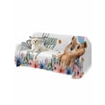 thumbnail image 2 of Happy Groundhog Day Sofa Covers for 2-3 Cushion Couch L-Shaped Sectional, Cute Ground Rat Flower Bushes Leaves Washable Sofa Covers Slipcover for Living Room Furniture, Couch Cover Blanket 71"x134", 2 of 9