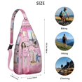 thumbnail image 3 of Trip Essentials Sling Backpack - Compact Lightweight Shoulder Bag for Vacation & City Exploration, Fashionable Anti-Theft Design, 3 of 4