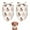 Princess Unicorn Pattern, variant on Dog Bandana 2 Pack,Princess Unicorn Pattern Bandanas for Dogs,Cat Bandana,Small/ Large Dog Bandana 2 Size,Dog Bandanas