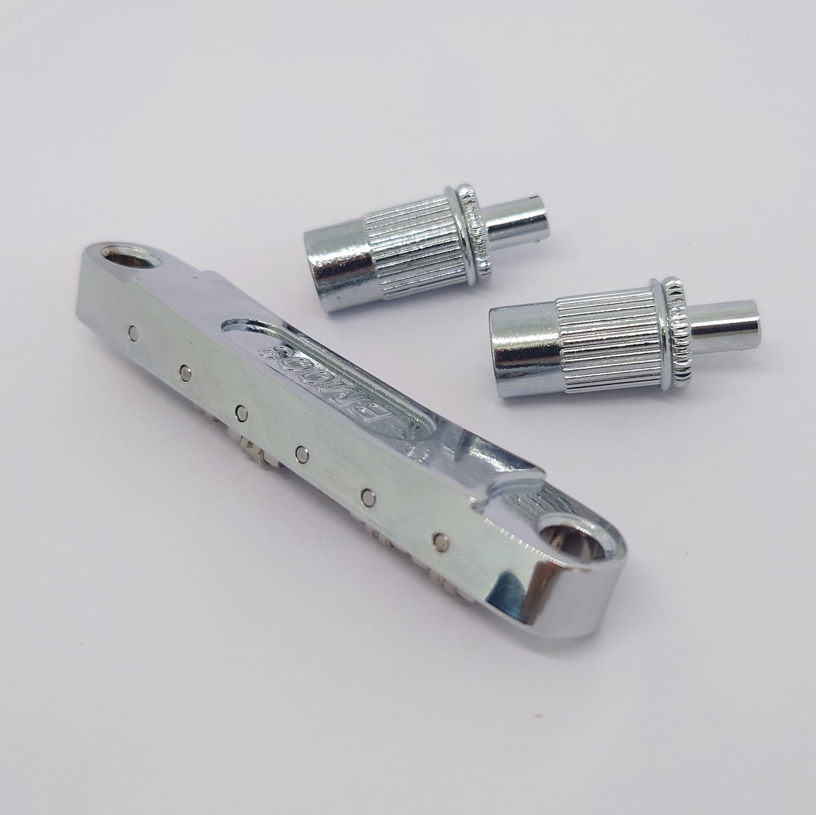 Guitar Tune-o-matic Roller Saddle Bridge Tailpiece Set Chrome for ABR LP SG EPi Electric Guitars Replacement Parts