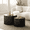 Matte Black, variant on Kevinplus Nesting Coffee Table Set of 2,Modern Round End Table for Living Room, Apartment,Black