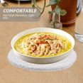thumbnail image 6 of 4pcs Rustic Round Coaster Wear-resistant Woven Placemat Home Cutlery Mat Dining Table Decor, 6 of 7