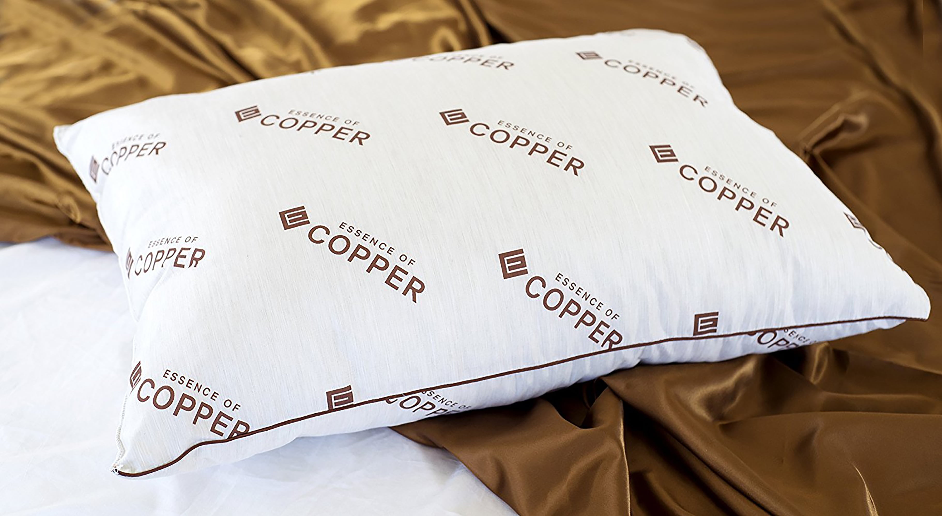 essence of copper bed pillows