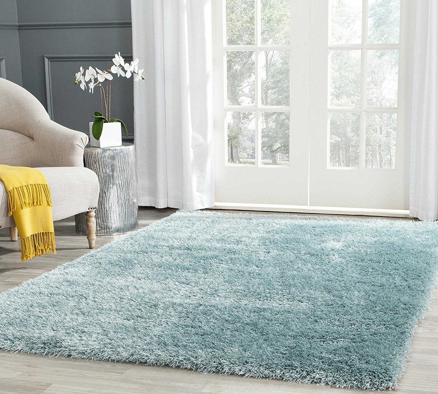 Safavieh Charlotte Collection Sgc720d Light Blue Area Rug 4 X 6