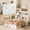 Farmhouse Queen White, variant on Twin Murphy Bed with Built-in Charging Station, Space-Saving Murphy Bed Chest Twin with Drawer, Foldable, for Home Office Guest Room Bedroom White