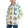 thumbnail image 5 of Piplup Youth Cartoon Hoodie Fashion Long Sleeve Kids Pullover Coat Casual Hoody Hooded Sweatshirts for Boys Girls, 5 of 8